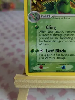 Pokemon TCG - Sceptile 4/17 Rare Holo - POP Series Promos 1 - LP/MP - Image 5