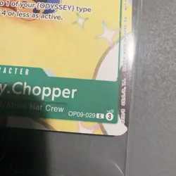 Tony Tony Chopper 2025 One Piece CCG Convention Promo #OP09-029 SEALED - Image 2