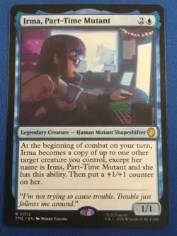 Irma, Part-Time Mutant Commander: Teenage Mutant Ninja Turtles - NM - Image 1