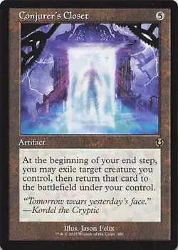 Innistrad Remastered #441 Conjurer's Closet (Retro Frame) - Image 1