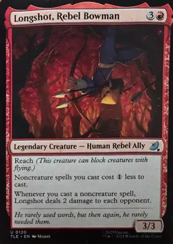 Wizards of the Coast MTG Longshot, Rebel Bowman 0120 Uncommon Borderless EN 2025 - Image 1