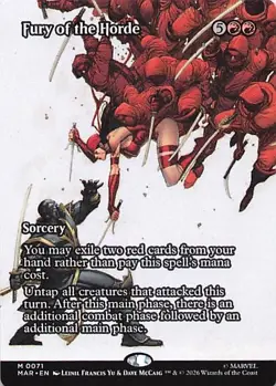Marvel Universe Eternal-Legal #71 Fury of the Horde (Borderless) - Image 1