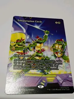 MTG Teenage Mutant Ninja Turtles Teleportation Circle Regular (Borderless M 0002 - Image 1