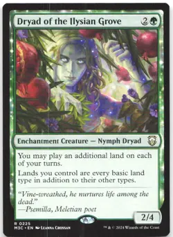 Dryad of the Ilysian Grove R Commander: Modern Horizons 3 225 LP - Image 1