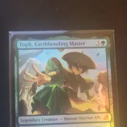 Wizards of the Coast Toph, Earthbending Master Foil Alt Art Legendary Creature - Image 1