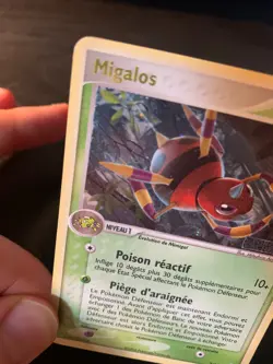 Carte Pokemon : Migalos 2/115 REVERSE Ex Forces Cachees Francaise - Image 2