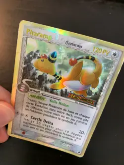 Carte Pokemon : Pharamp 1/101 Reverse EX Ile des Dragons Francaise - Image 2