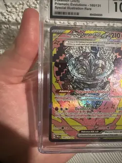 Cornerstone Mask Ogerpon ex CGC 10 160/131 Sv: Prismatic Evolutions - Image 3