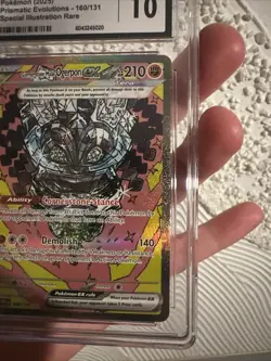 Cornerstone Mask Ogerpon ex CGC 10 160/131 Sv: Prismatic Evolutions - Image 5