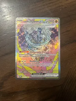 Cornerstone Mask Ogerpon ex 160/131 Sv: Prismatic Evolutions Holo - Image 1
