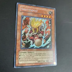 Yugioh - Shutendoji SOVR-EN095 1st Edition SECRET X1 - Image 2