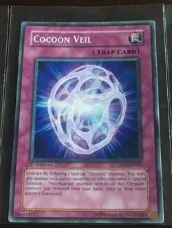 Cocoon Veil - TAEV-EN065 - Common - 1st Edition M/NM Yugioh - Image 1