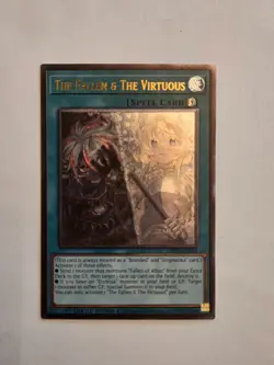 The Fallen & The Virtuous Ultimate Rare YGO Yu-Gi-Oh! Tournament Pack UP01 NM - Image 1