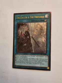 The Fallen & The Virtuous Ultimate Rare YGO Yu-Gi-Oh! Tournament Pack UP01 NM - Image 2