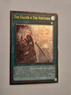 The Fallen & The Virtuous Ultimate Rare YGO Yu-Gi-Oh! Tournament Pack UP01 NM - Image 3