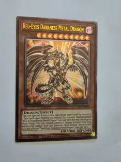Red-Eyes Darkness Metal Dragon YGO Yu-Gi-Oh! UP01 Tournament Pack Ultimate NM - Image 2