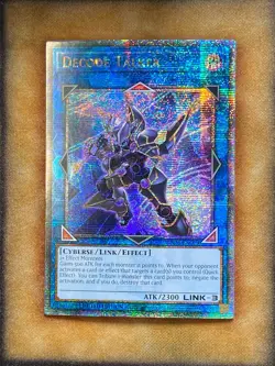 Yugioh Decode Talker TN23-EN009 Quarter Century Rare Limited Edition NM - Image 1