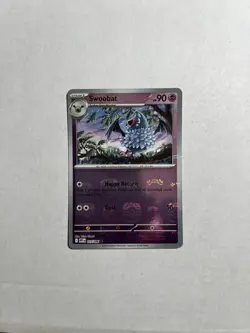 Swoobat (Master Ball Pattern) Holo Uncommon SV: White Flare 037/086 NM - Image 1