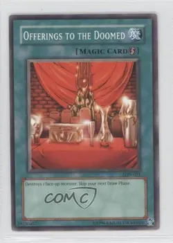 Offerings to the Doomed Unlimited YuGiOh Labyrinth of Nightmare #LON-051 READ - Image 1