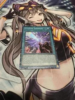 Seventh Tachyon MZTM-EN016 Yugioh Maze of the Master 1st Ed Collector's Rare - Image 1