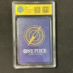 YAMATO - 2022 One Piece Game CCG Trading Card JPN. OP01-121 SEC CangKa 9.5 GEM - Image 2