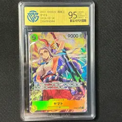 YAMATO - 2022 One Piece Game CCG Trading Card JPN. OP04-112 SR CangKa 9.5 GEM - Image 1