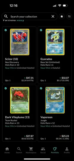 Pokemon Vintage Rare Holo Card Lot Base Set, Fossil, Jungle, Team Rocket MP/HP - Image 2