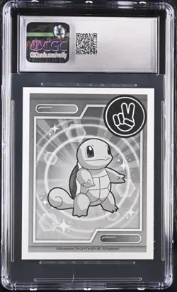 2017 Squirtle Pokemon Karuta Playing Card CGC 10 GEM MINT POP 1 NONE HIGHER - Image 2