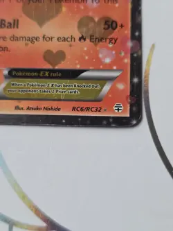 Flareon EX RC6/RC32 Pokemon Card XY Generations Rare Art Holo - Image 2