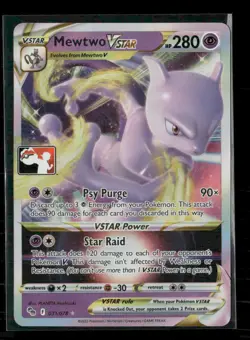 Mewtwo VSTAR - 031/078 Prize Pck Series Cards - NM - Image 2