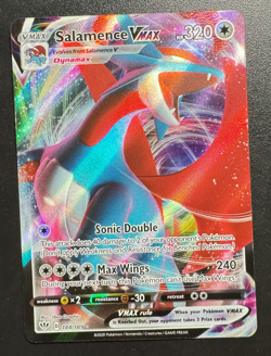 Pokemon Card Salamence VMAX 144/189 Fiamme Oscure ENG inglese near mint NM - Image 1