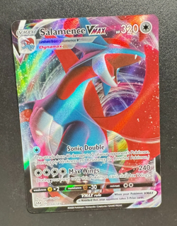 Pokemon Card Salamence VMAX 144/189 Fiamme Oscure ENG inglese near mint NM - Image 3