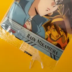 RAIN MIKAMURA Wafers Card TCG Japanese Japan Vintage Anime BANDAI MORINAGA A - Image 2