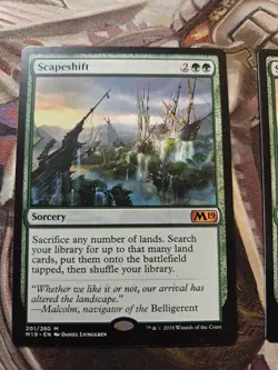 THREE (3) MTG Scapeshift Magic: the Gathering Cards From Core Set 2019! (M19) - Image 3