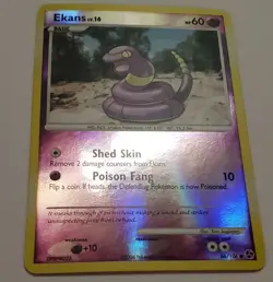 Ekans 66/106 Great Encounters Reverse Holo Pokemon Card 2008 NM - Image 3