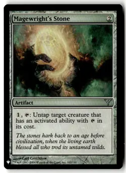 Magewright's Stone # 162 Foil MTG The List Reprints LP English - Image 1