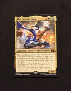 Magic The Fantastic Four 0741 Non-Foil Base Mythic Marvel Super Heroes NM MTG - Image 1