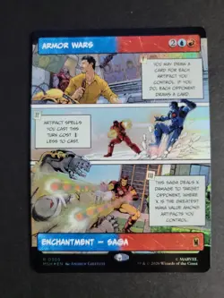 Armor Wars (Borderless Foil) Rare MTG Marvel Super Heroes - Image 1