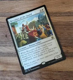 MTG Magic the Gathering Recruiter of the Guard NM Ungraded English #22 - Image 1