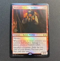 Wizards of the Coast MTG Professional Face-Breaker SNC Rare Foil EN 116/281 - Image 1
