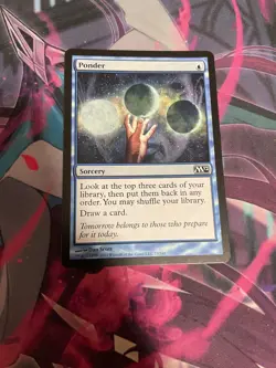 MTG - PONDER - M12 - COMMON - LP - Image 1