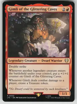 Gimli of the Glittering Caves Normal R The Lord of the Rings 32 NM - Image 1