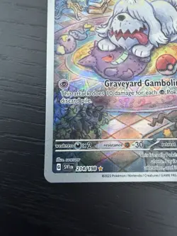 Pokemon TCG Greavard 214/198 SV01 Scarlet & Violet Illustration Rare Holo Eng - Image 3