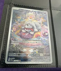 Pokemon TCG Greavard 214/198 SV01 Scarlet & Violet Illustration Rare Holo EN - Image 1