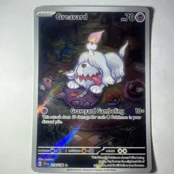 Pokemon Greavard Illustration Rare Holo SV01 214/198 Scarlet & Violet NM / LP - Image 1
