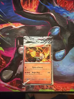 Ho-Oh GameStop Stamped Promo Pokemon Card Holo Foil Rare Near Mint - Image 2