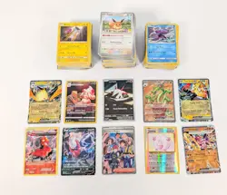 400+ Pokemon Card Bulk Lot + 50 Holos / Foils & 10 Hits - Image 1