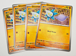 Pokemon Cards 2023 Paldea Evolved Playset Glimmet 125/193 x4 4x - Image 1