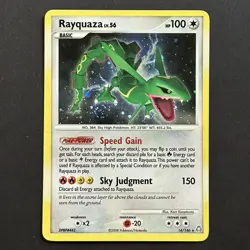 Rayquaza 14/146 Legends Awakened Holo Rare Pokemon Card - Image 1