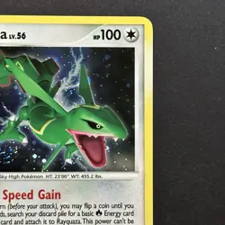 Rayquaza 14/146 Legends Awakened Holo Rare Pokemon Card - Image 3